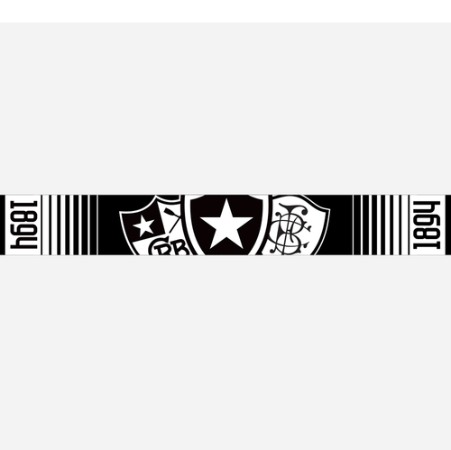 Cachecol Escudo Botafogo Único
