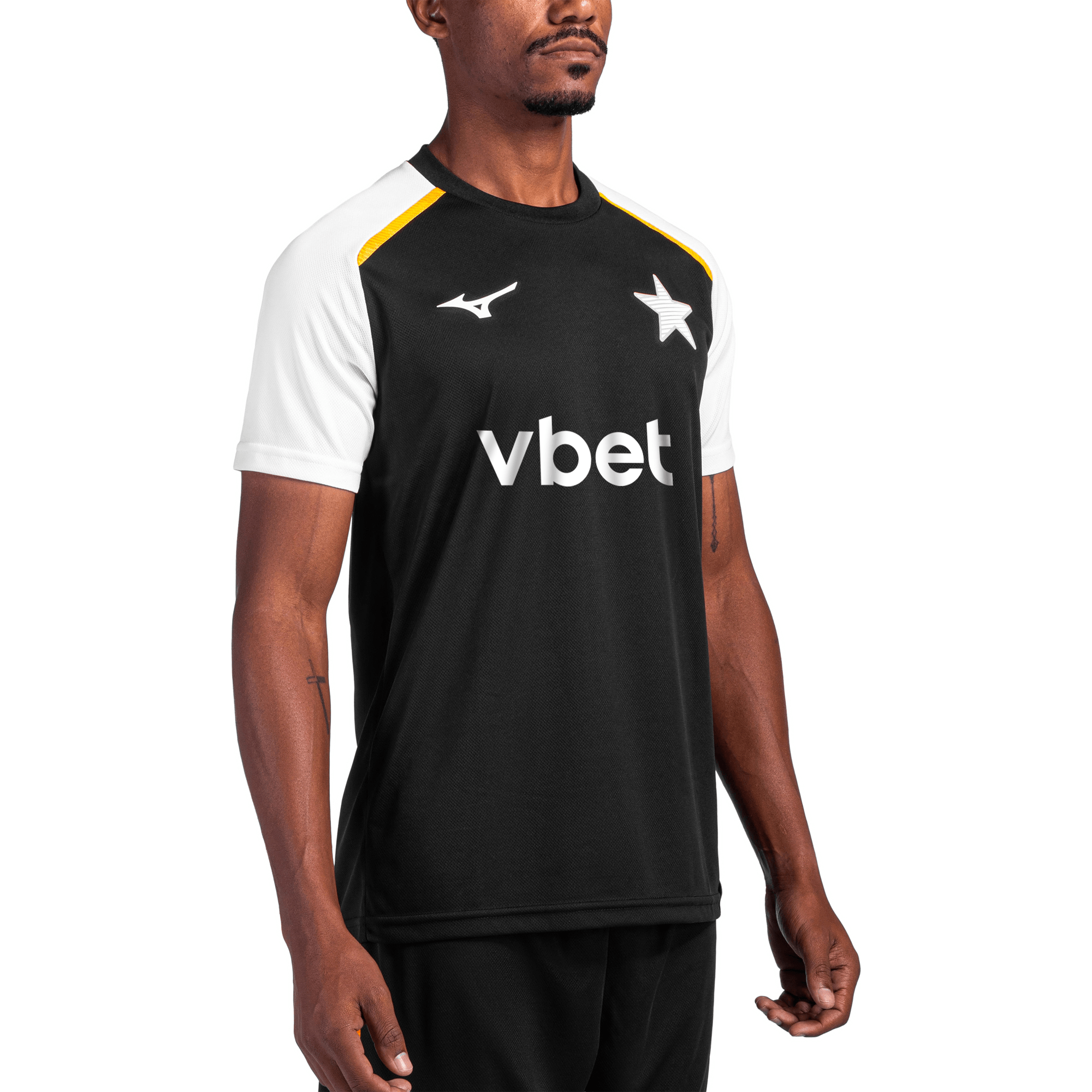 Camisa Treino Mizuno Jogador 26/27 Masculina Preta