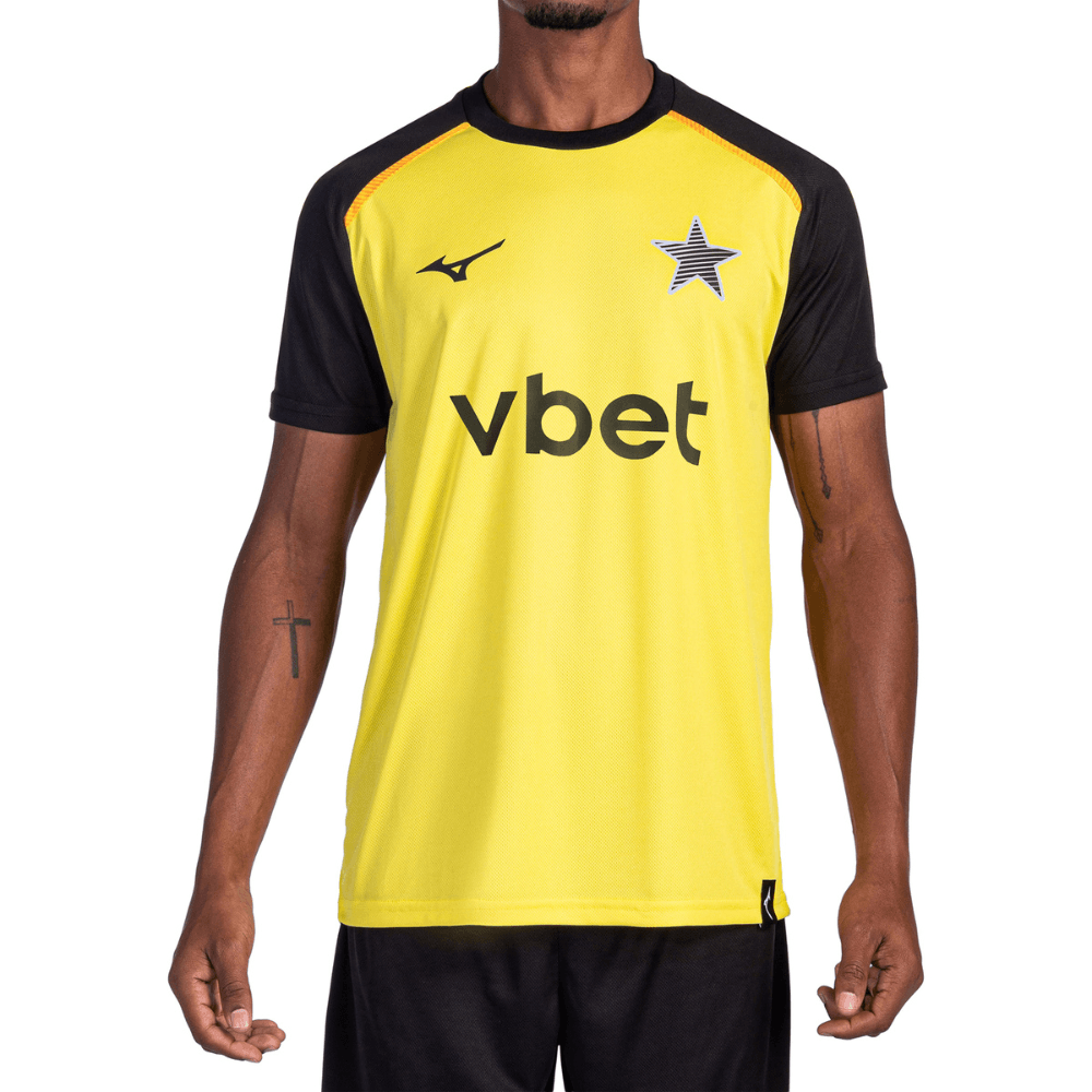 Camisa Treino Mizuno Goleiro 26/27 Amarela