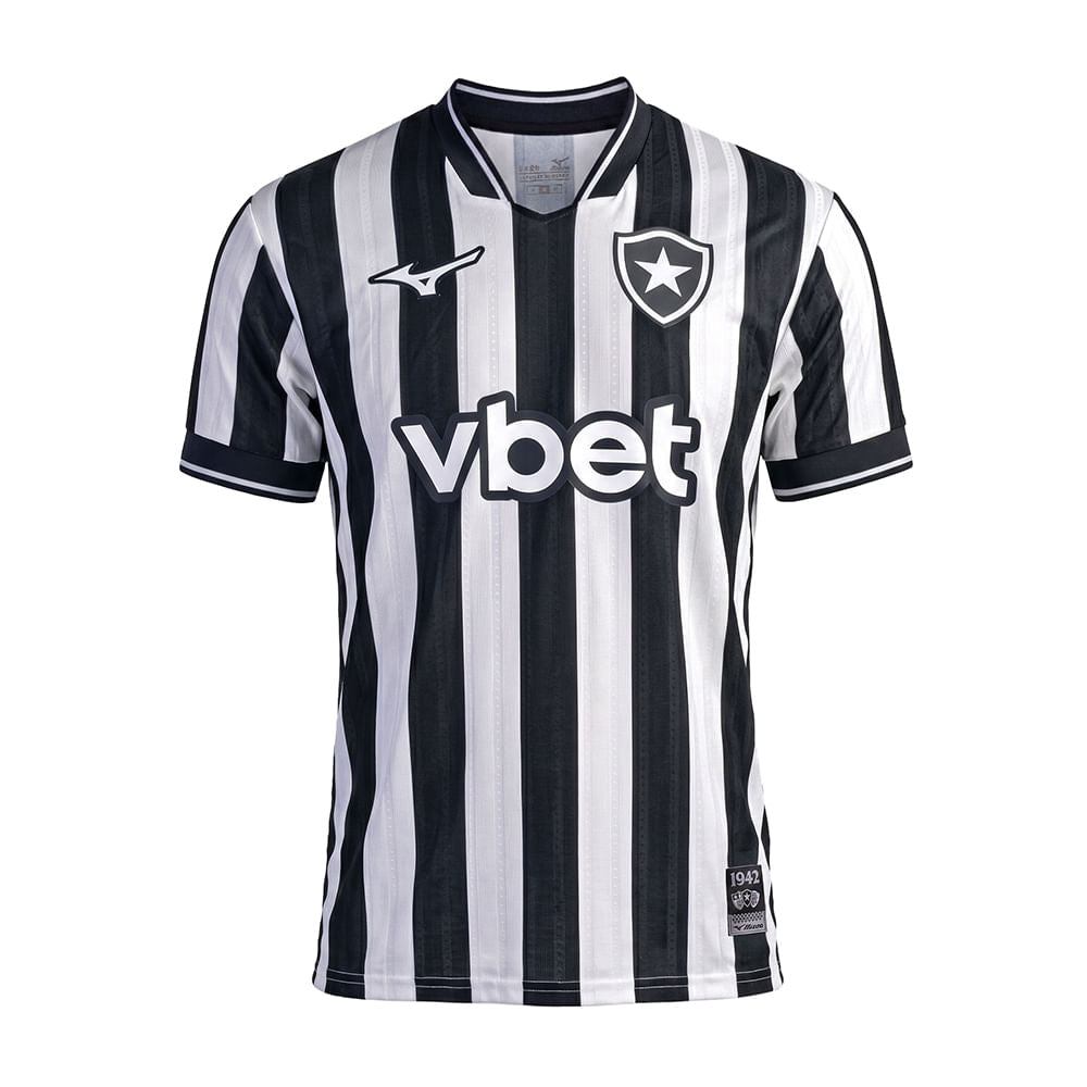 Mizuno Camisa Botafogo Home 26/27 Masculina Listrada