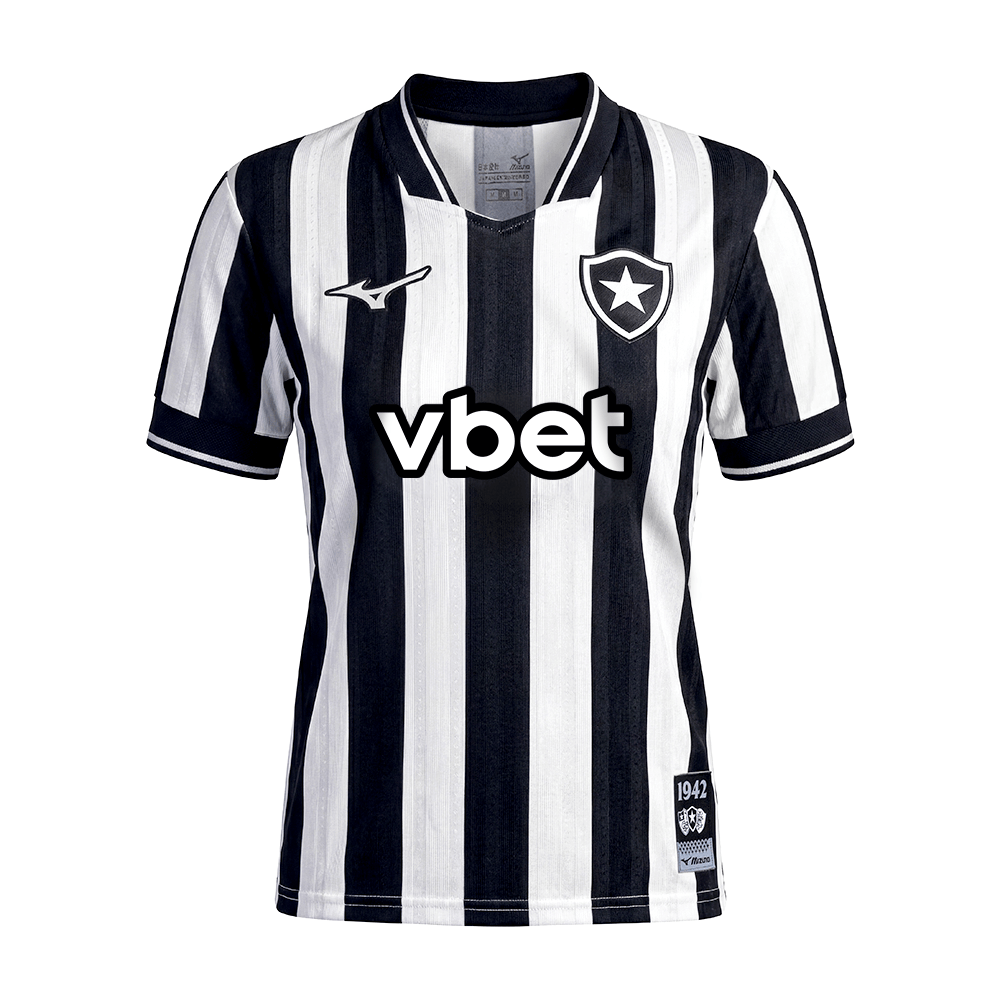Camisa Botafogo Mizuno Home 26/27 Feminina Listrada