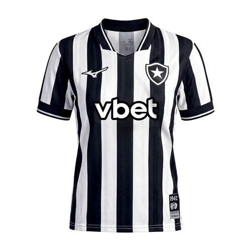 Camisa Botafogo Mizuno Home 26/27 Feminina Listrada