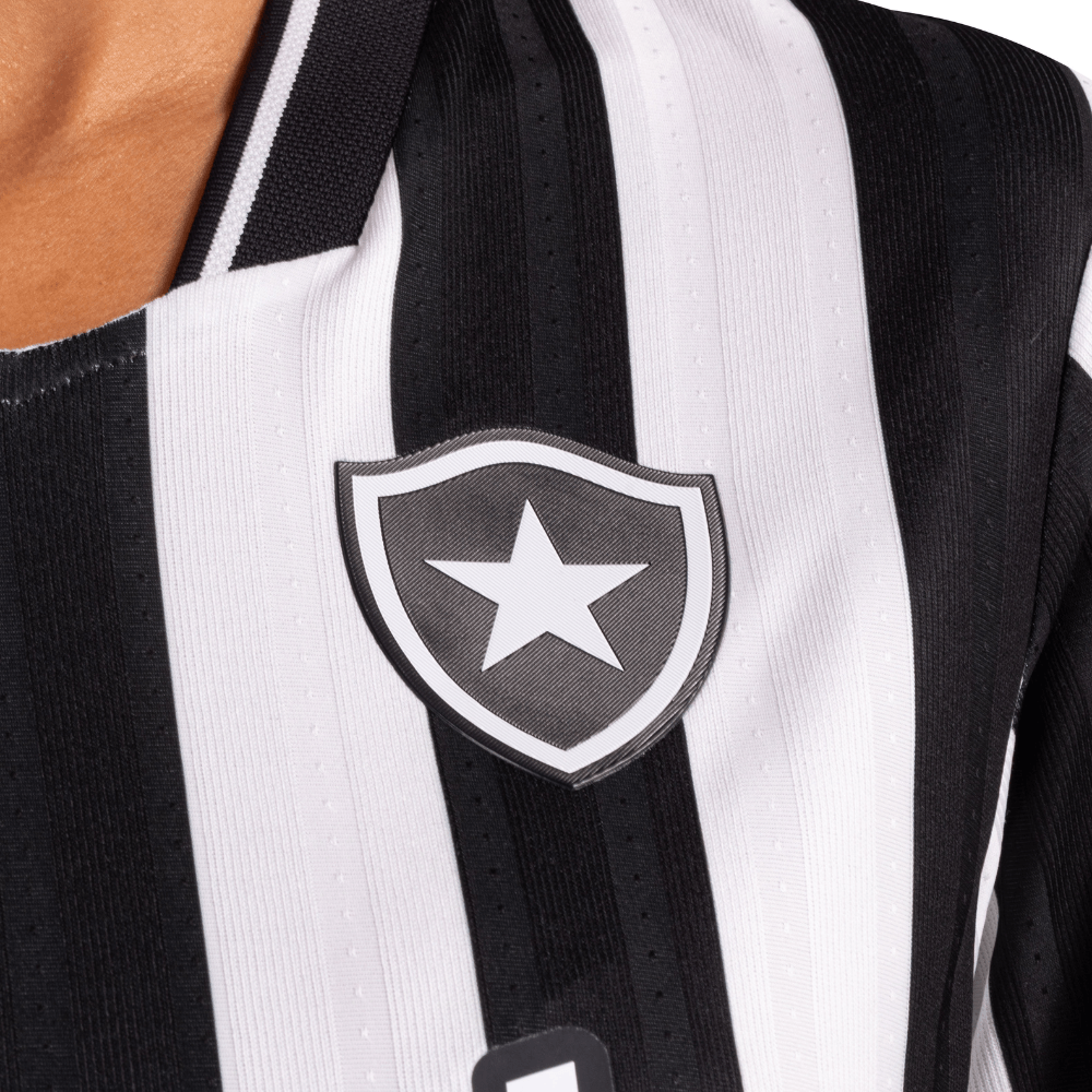 Camisa Botafogo Mizuno Home 26/27 Feminina Listrada