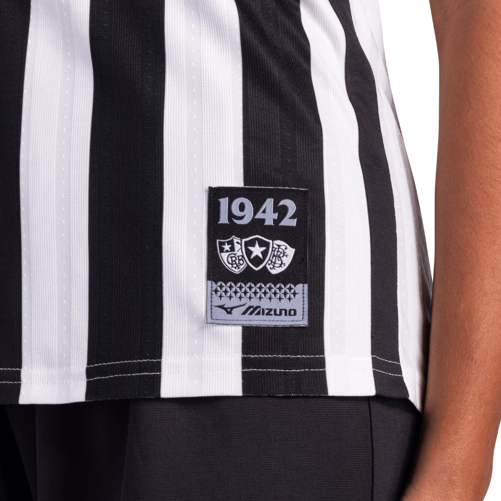 Camisa Botafogo Mizuno Home 26/27 Feminina Listrada