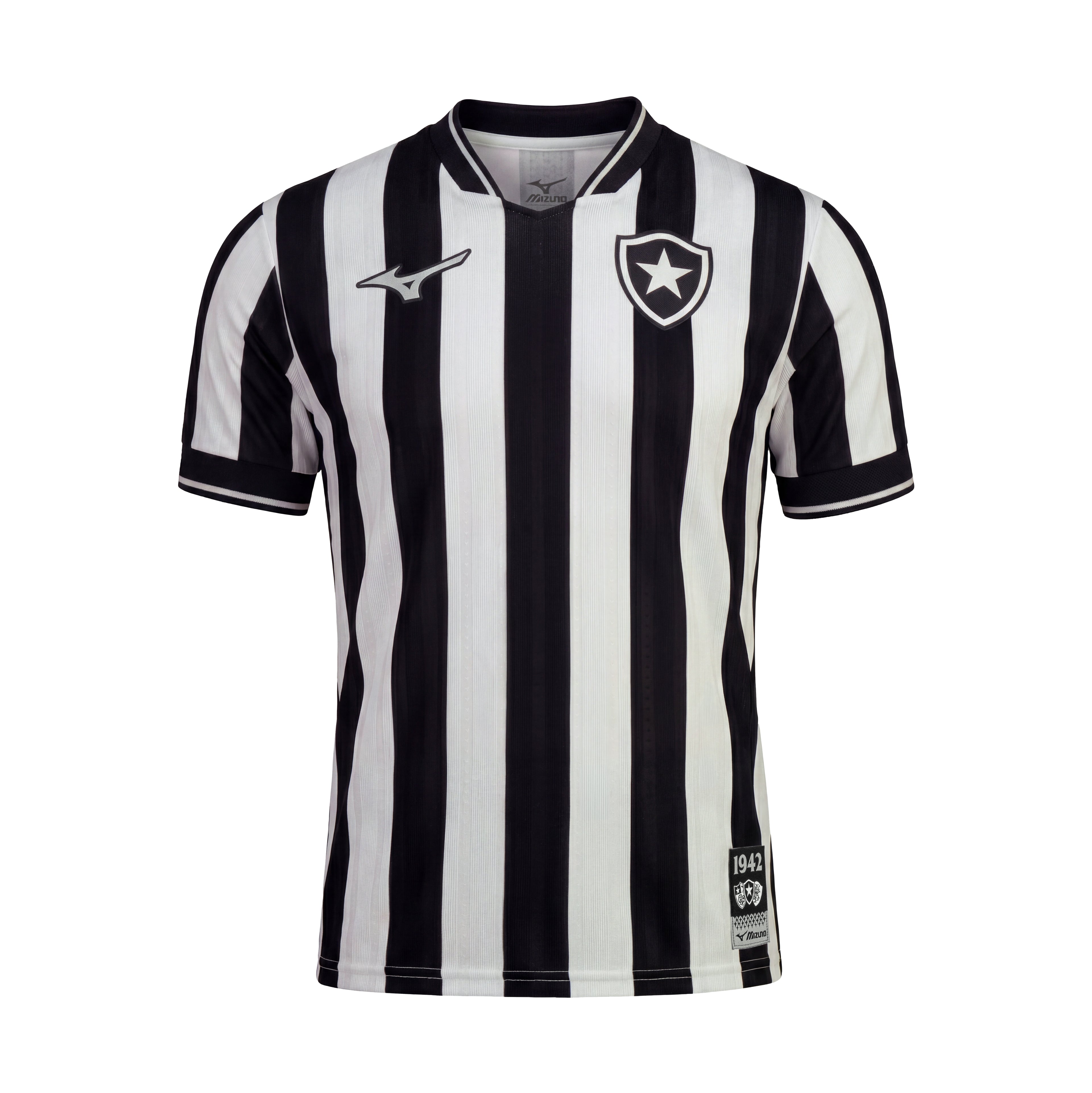 Camisa Botafogo Mizuno Home 26/27 Juvenil Listrada