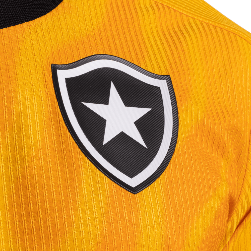 Camisa Mizuno Botafogo Goleiro Home 26/27 Masculina Laranja
