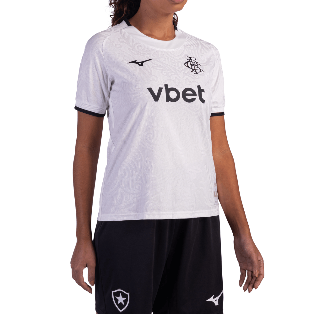 Camisa Botafogo Mizuno Third 26/27 Feminina Branca
