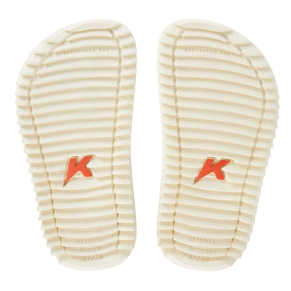 Sandália Kenner Kivah Kids Branco/Preto