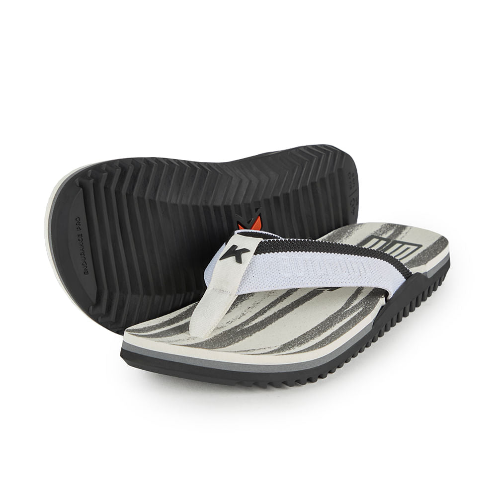 Sandália Kenner NK6 PRO Preto/Branco