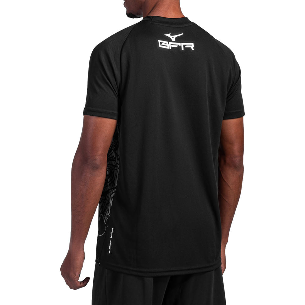 Camisa Prematch Mizuno Masculina 26/27 Preta