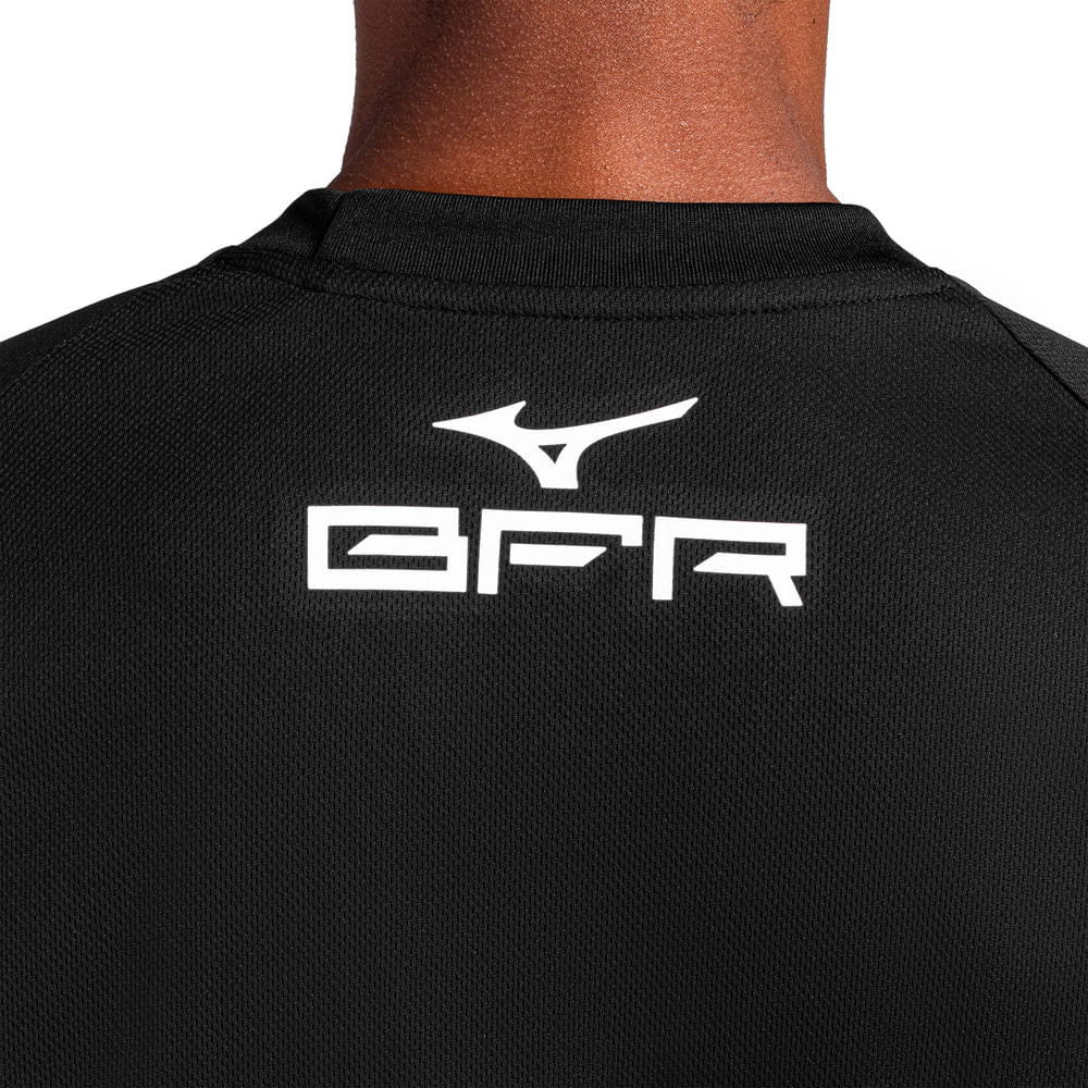 Camisa Prematch Mizuno Masculina 26/27 Preta