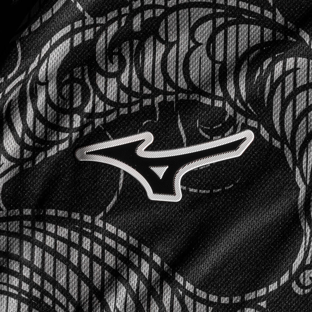 Camisa Prematch Mizuno Masculina 26/27 Preta