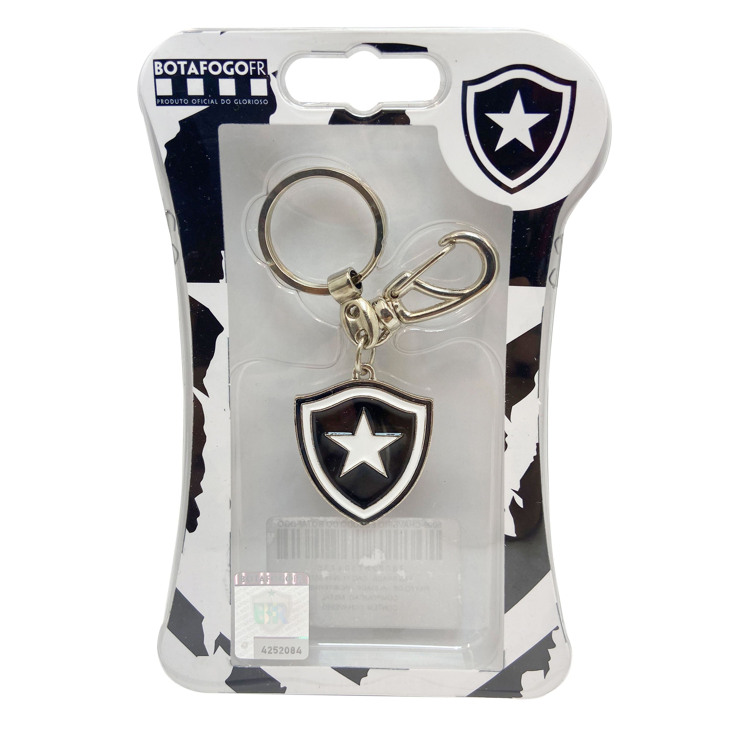Chaveiro Botafogo Escudo Metal BTF-6096_PAI Único