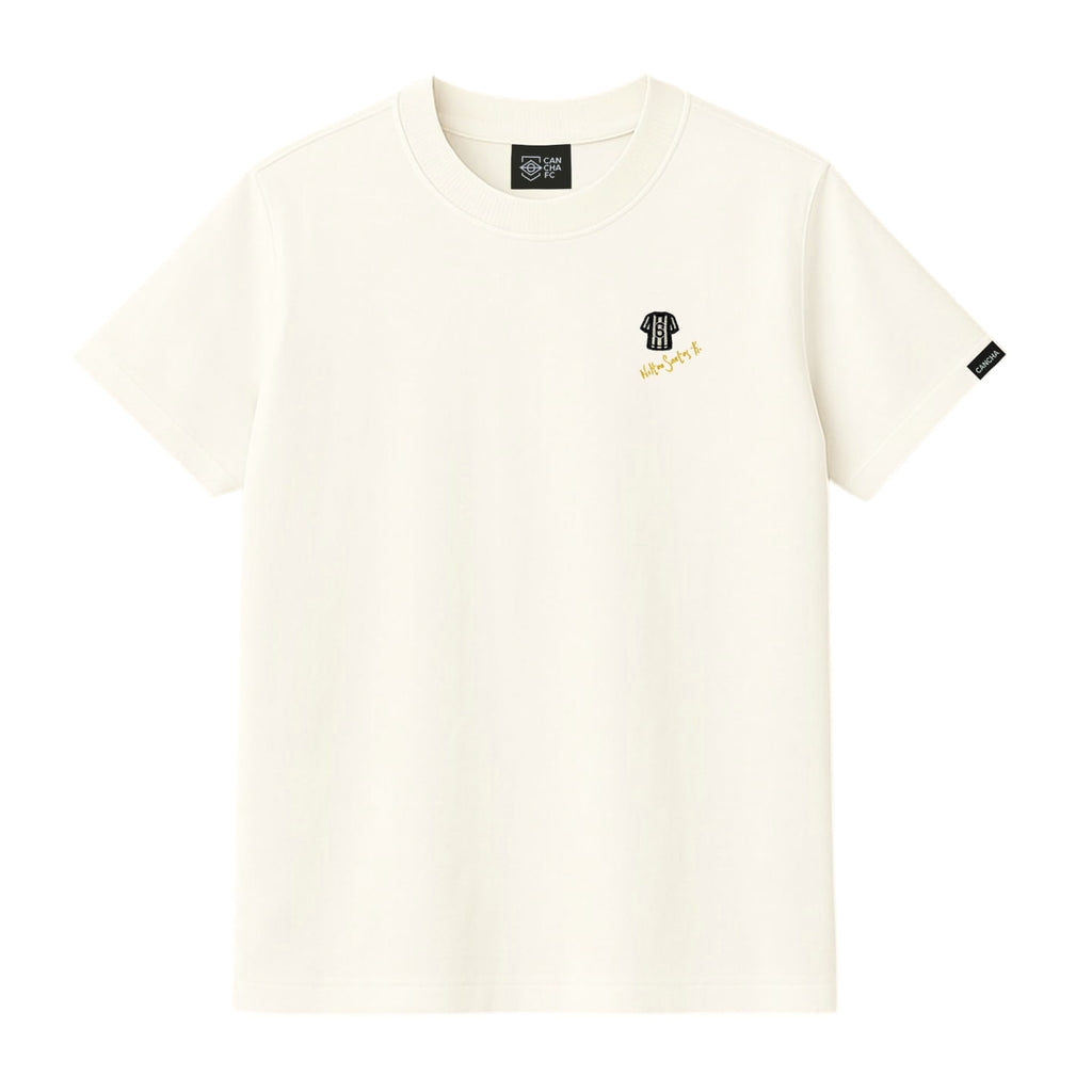 Camiseta Cancha FC Nilton Santos Camisa 6 Off White