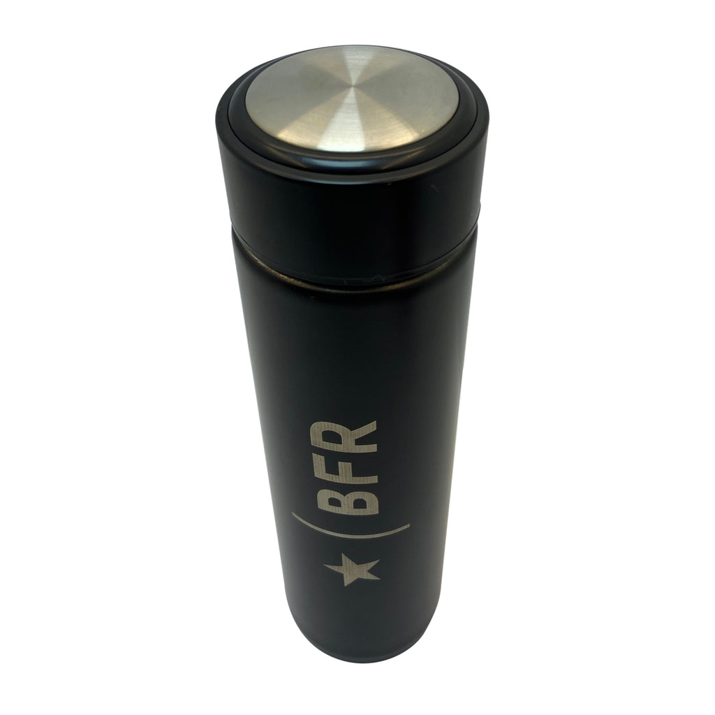 Garrafa Térmica Botafogo 450ml com Infusor Preta 9292300119 Único