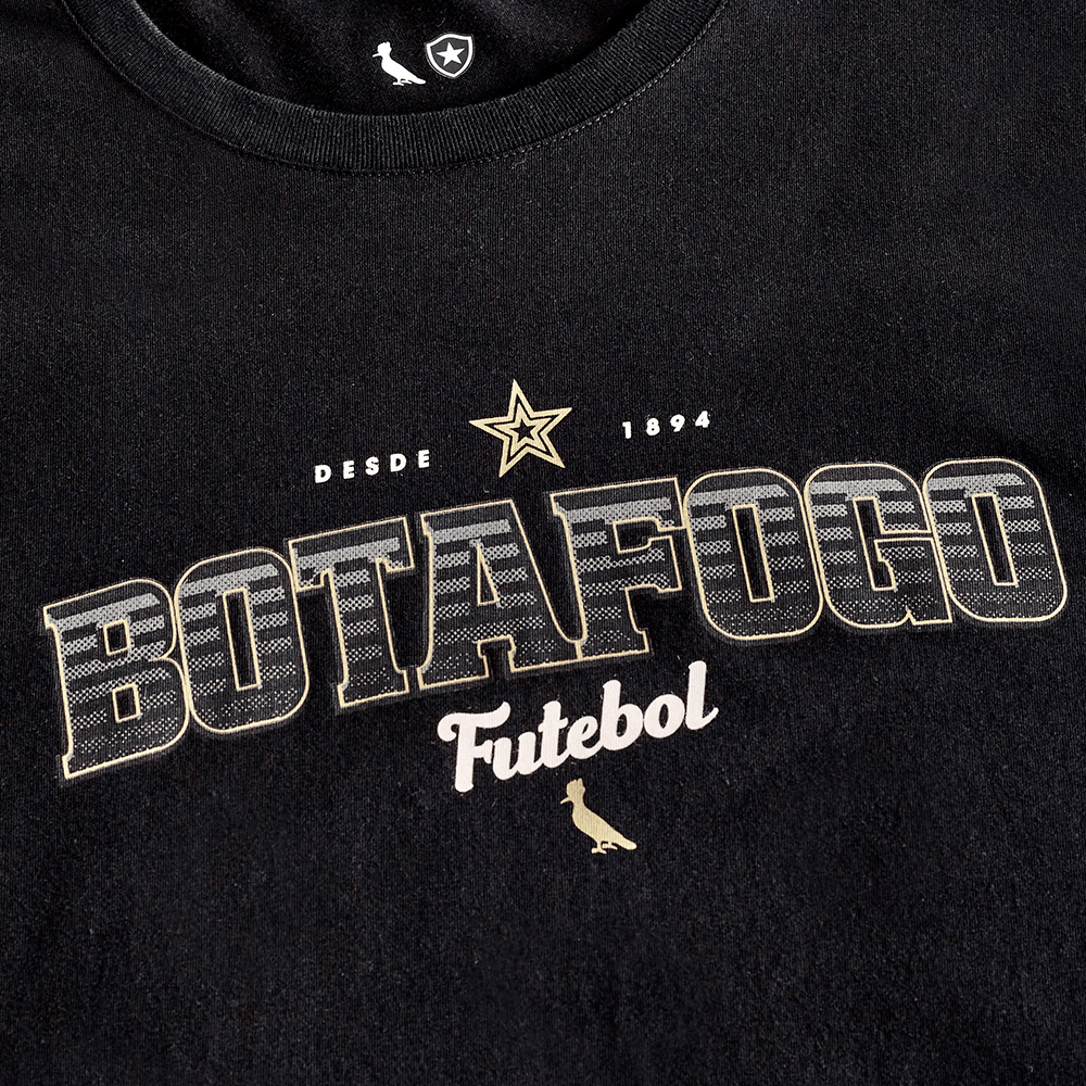 Camiseta Reserva Futebol Botafogo Preta