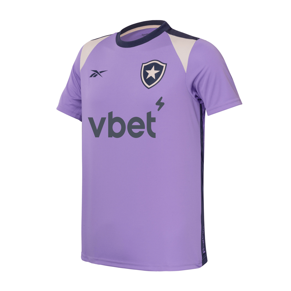 Camisa Botafogo Reebok Treino Jogador 25/26 Roxa 9252500002 Único
